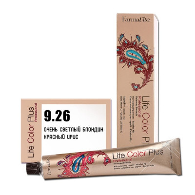Краска для волос Life Color Plus 9.26, Farmavita Краска для волос Life Color Plus 9.26, Farmavita