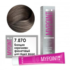 Крем-краска для волос MYPOINT Color 7.870, Tefia MY