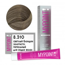 Крем-краска для волос MYPOINT Color 8.310, Tefia MY
