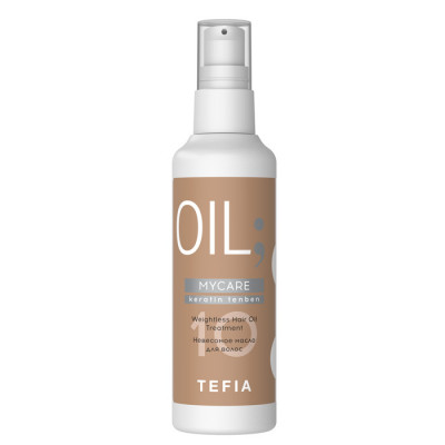 Масло для волос невесомое MYCARE Keratin Tenben, Tefia MY Масло для волос невесомое MYCARE Keratin Tenben, Tefia MY