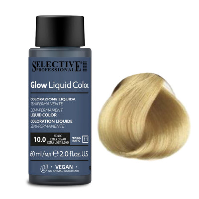 Тонер для волос Glow Liquid Color 10.0, Selective Professional